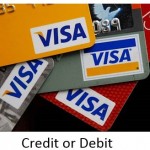 Credit/Debit Cards